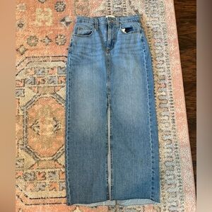 Target Universal Threads Denim Maxi Skirt